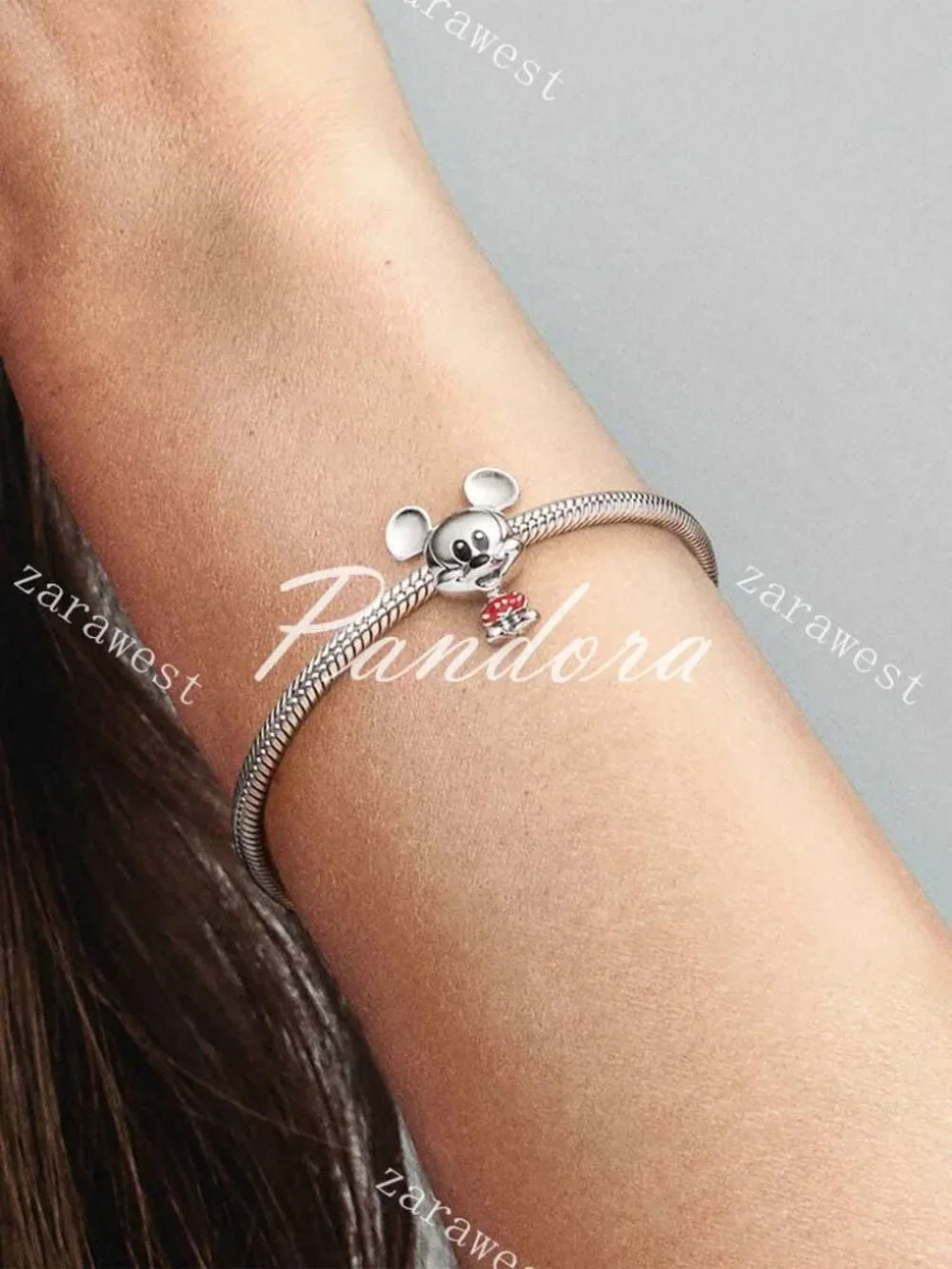 Pandora Disney Mickey Mouse Red Trousers Charm